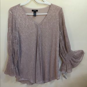 Alfani sparkling top